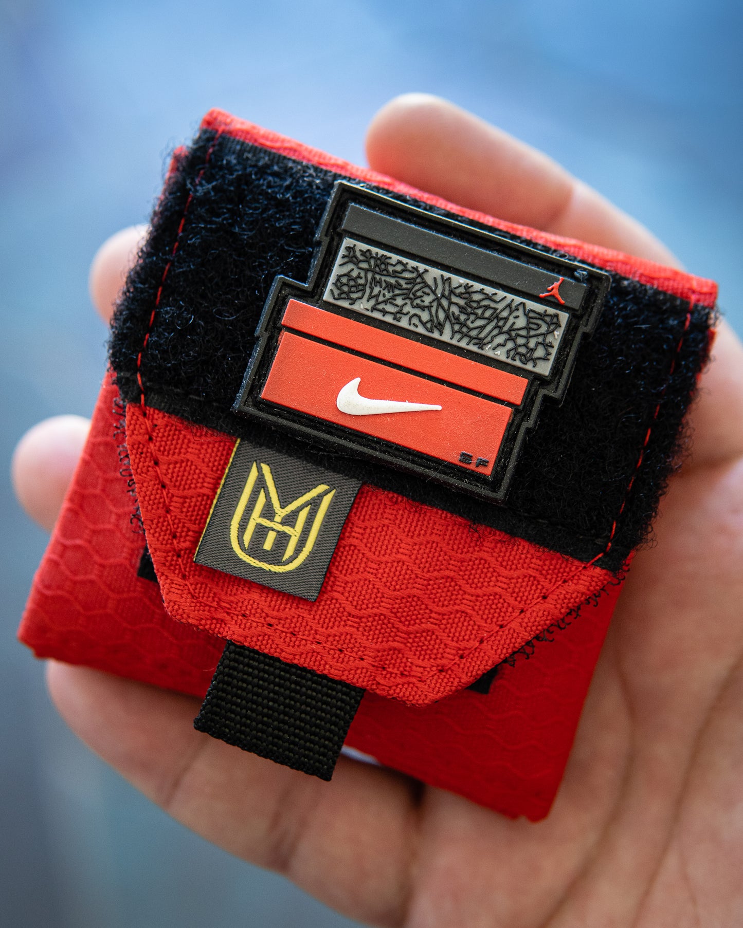 UYH.EDC - Red "33" Pouch w/Velcro