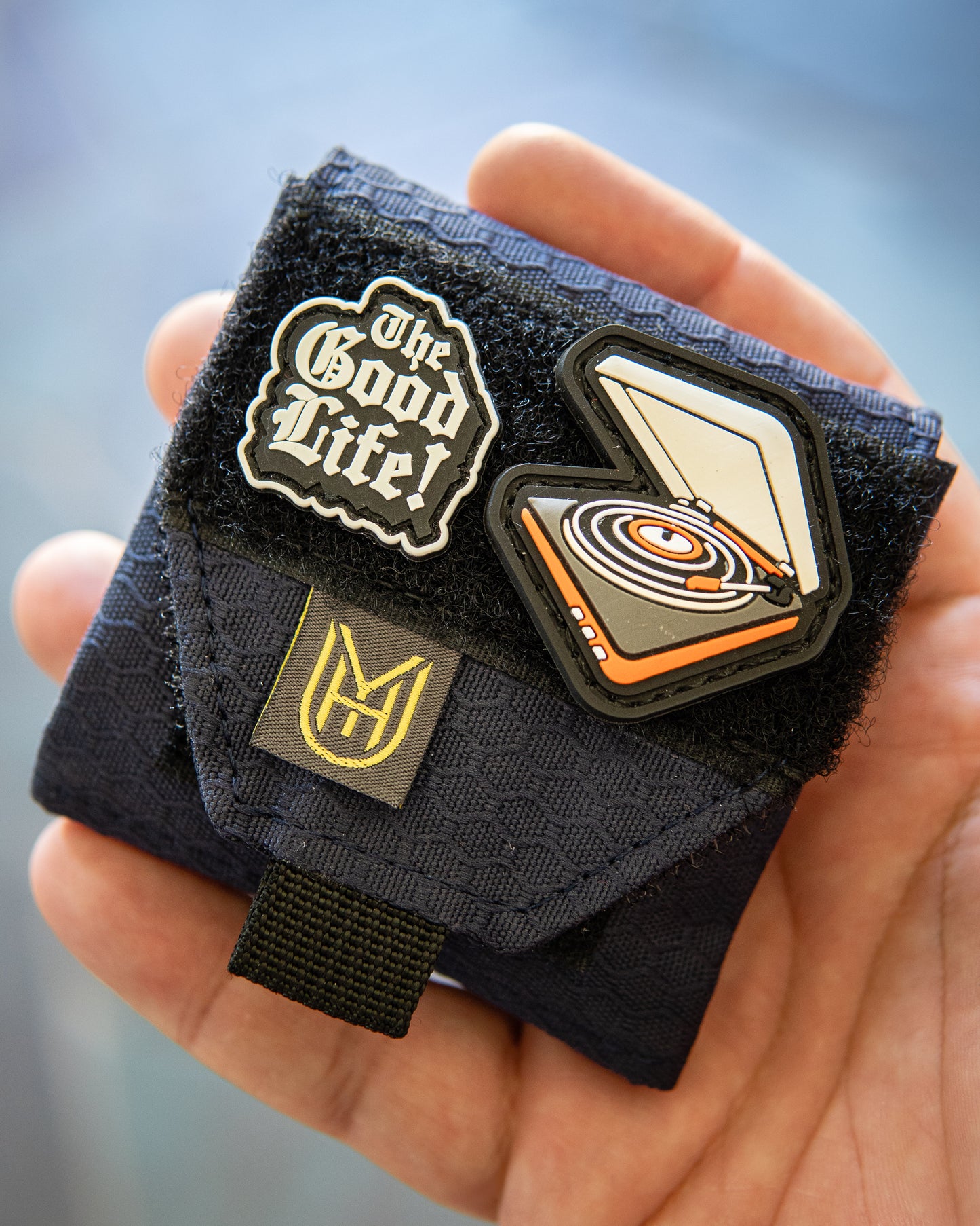 UYH.EDC - Navy "33" Pouch w/Velcro