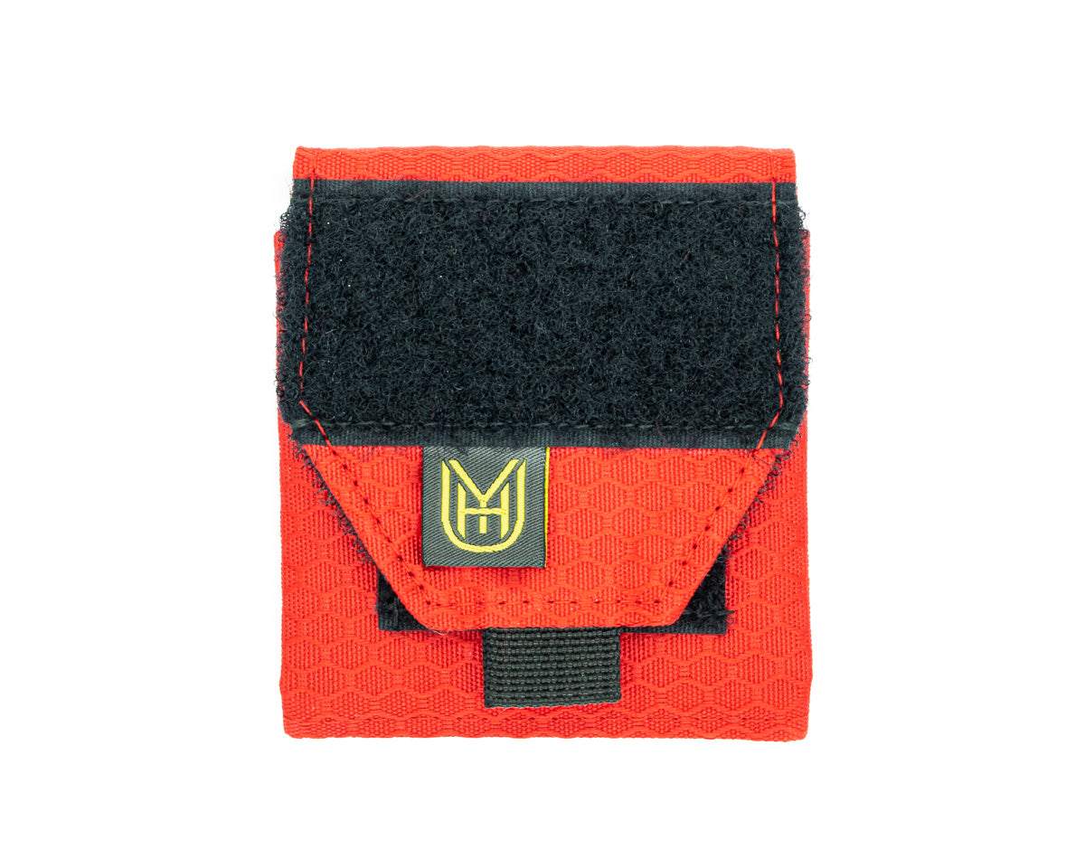 UYH.EDC - Red "33" Pouch w/Velcro