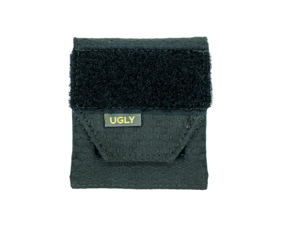 UYH.EDC - Black "33" Pouch w/Velcro