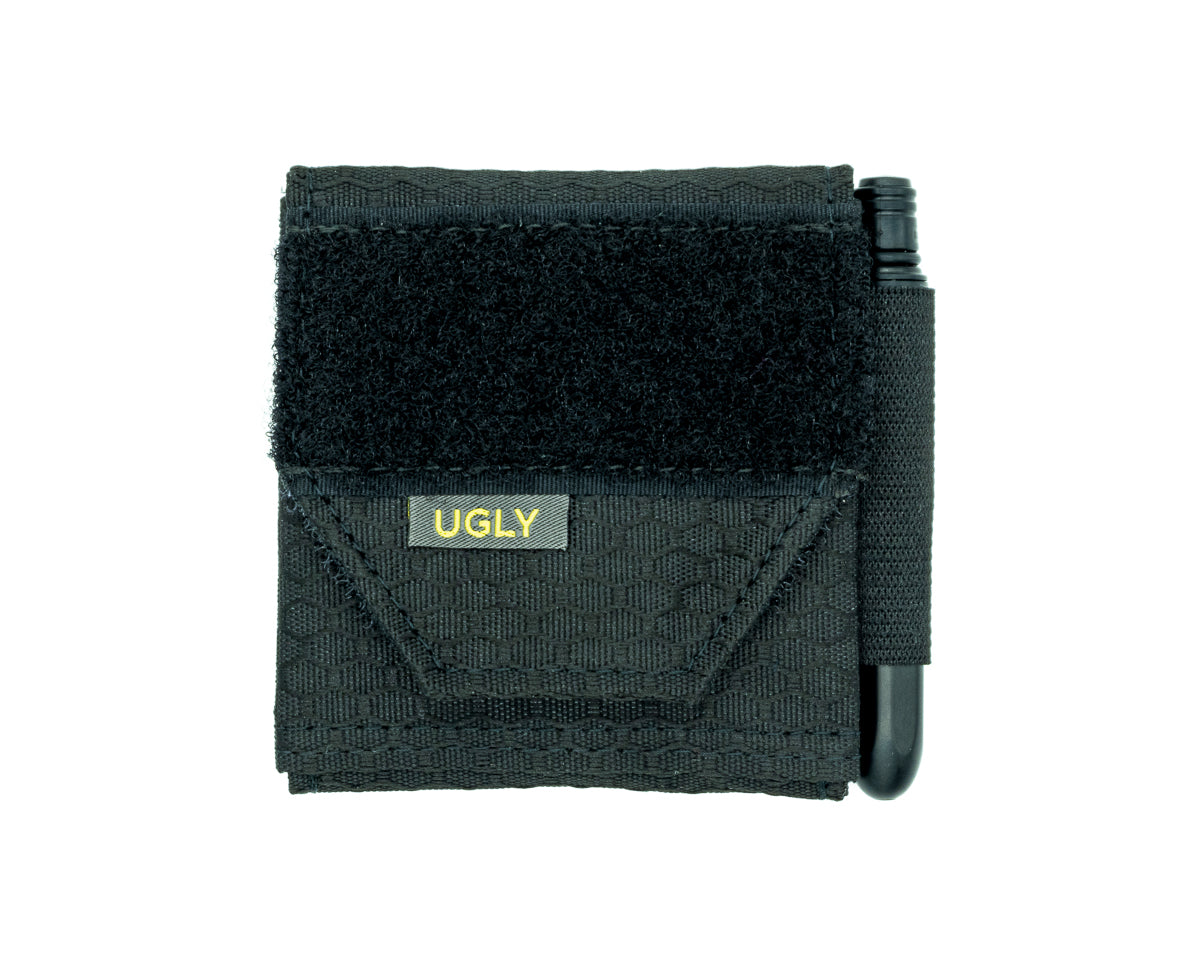 UYH - Black Hex "33" Pouch w/Pen Holder