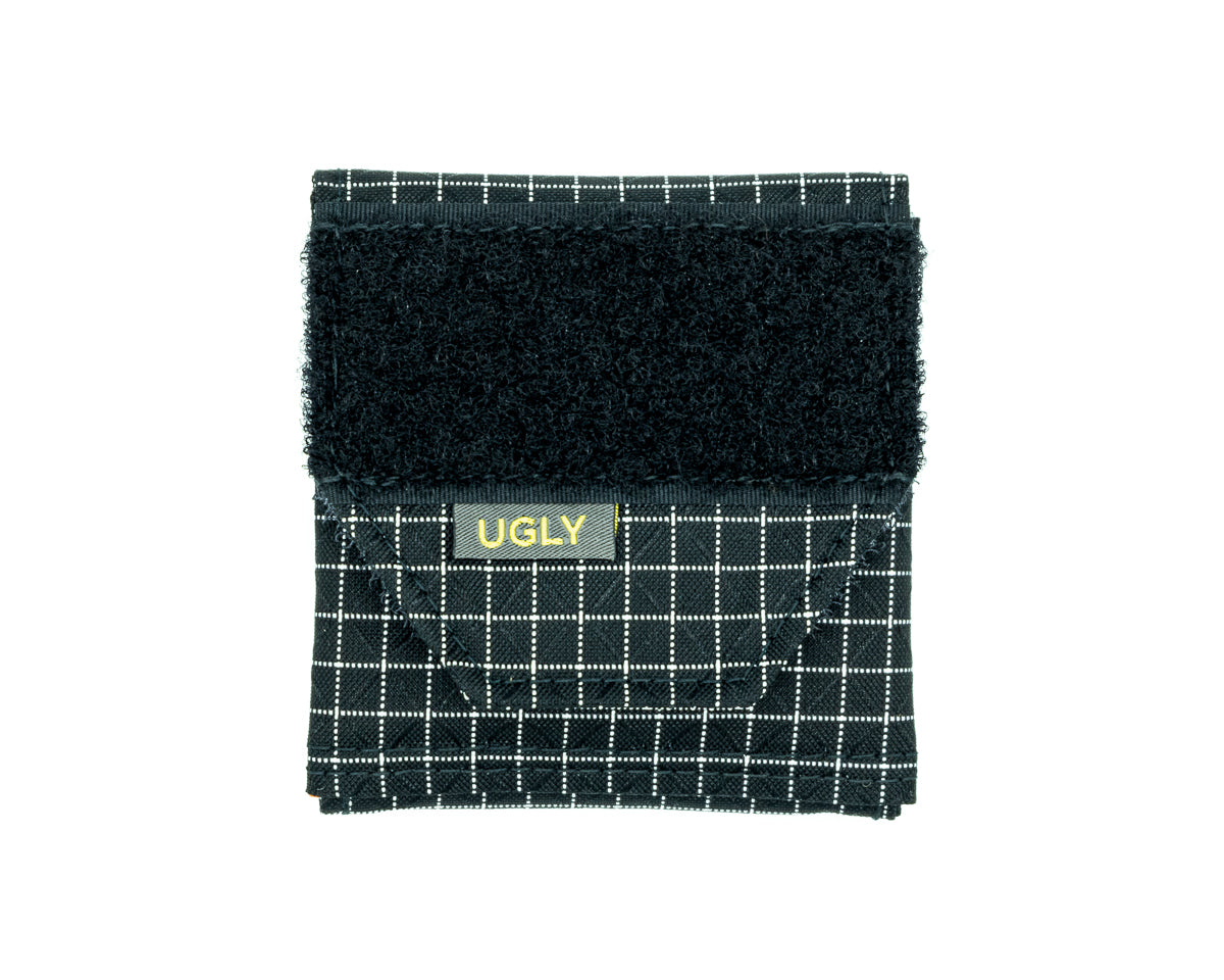 UYH - Black Gridstop "33" Pouch