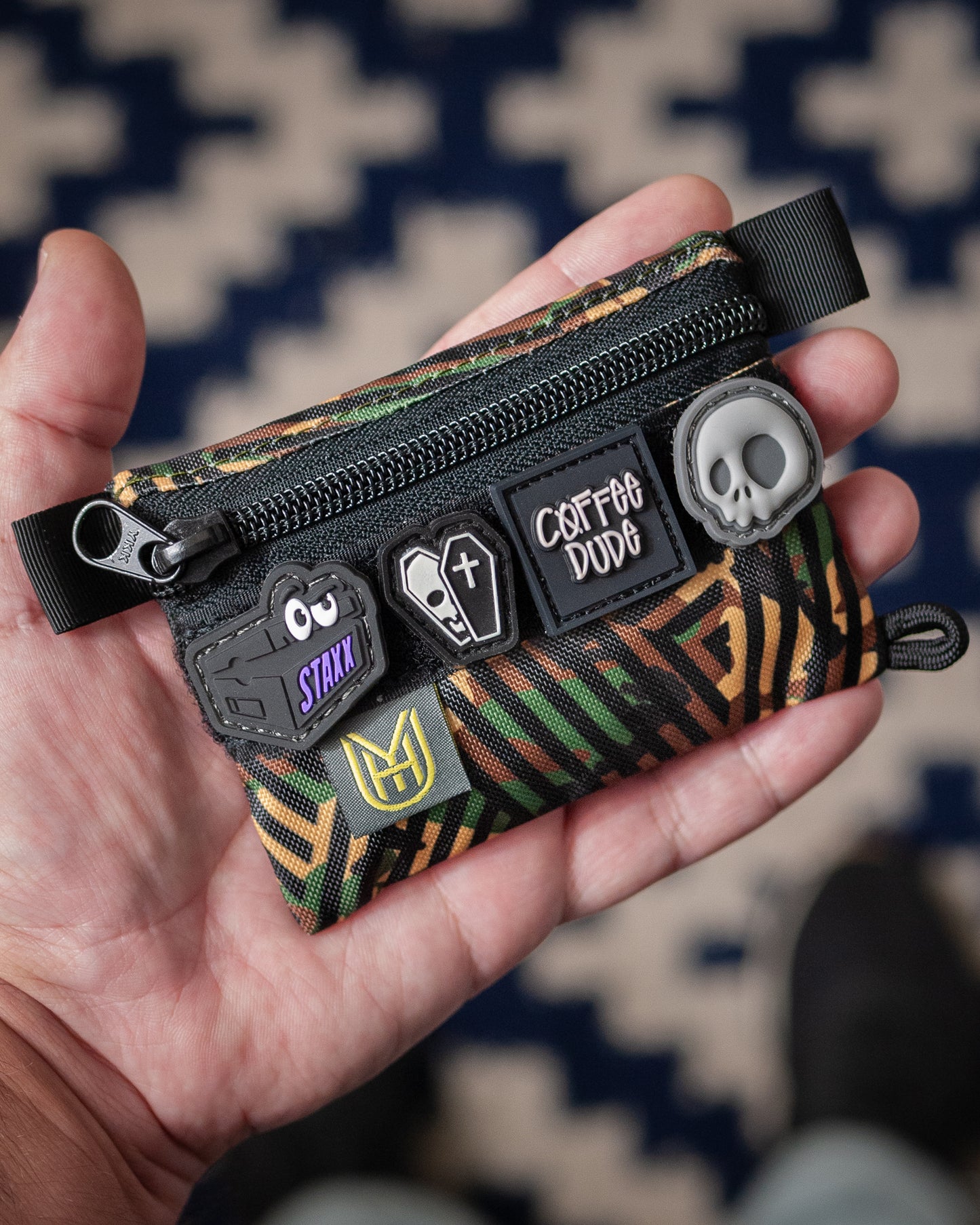 UYH - Dazzle Camo v1 Slim Wallet