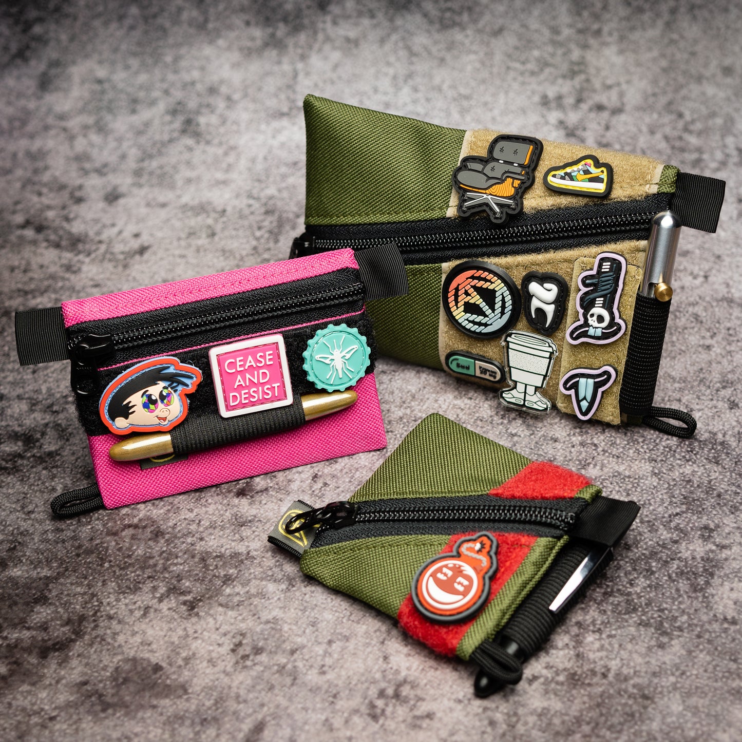 UYH.EDC - Black Pen Holder Patch
