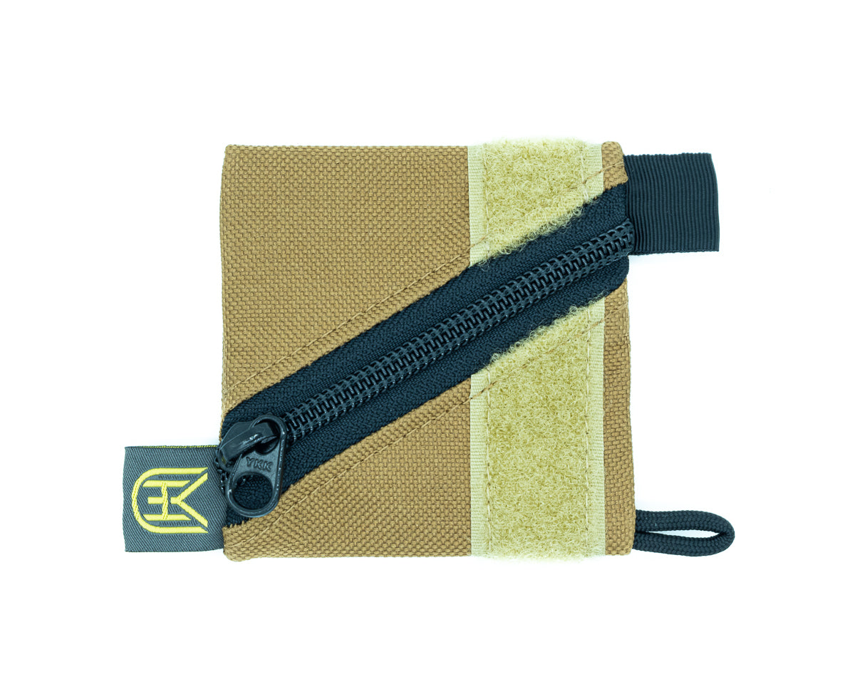 UYH.EDC - Mocha Coin Pouch w/Velcro