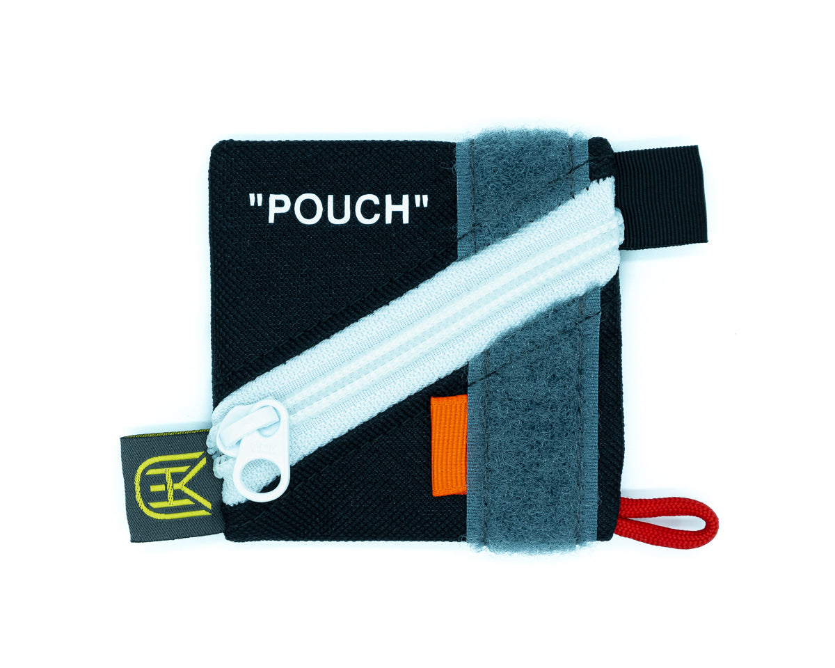 UYH - OFF WHITE Coin Pouch w/Velcro