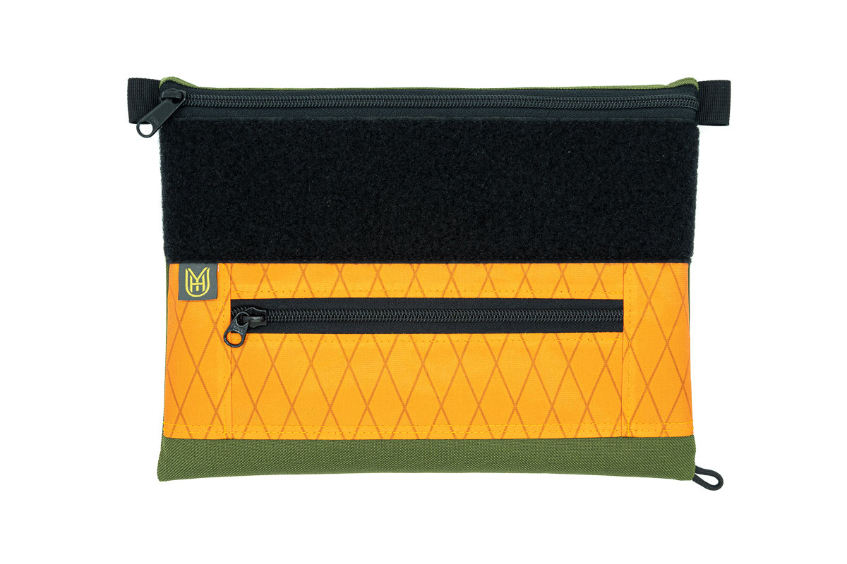 UYH.EDC - Army Green & Orange X-Pac 11" iPad Pro Sleeve