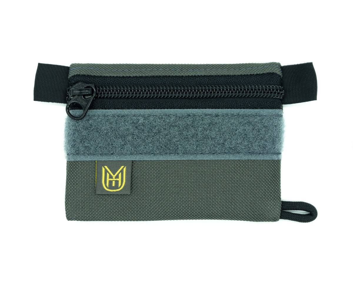 UYH - Charcoal Slim Wallet w/Velcro