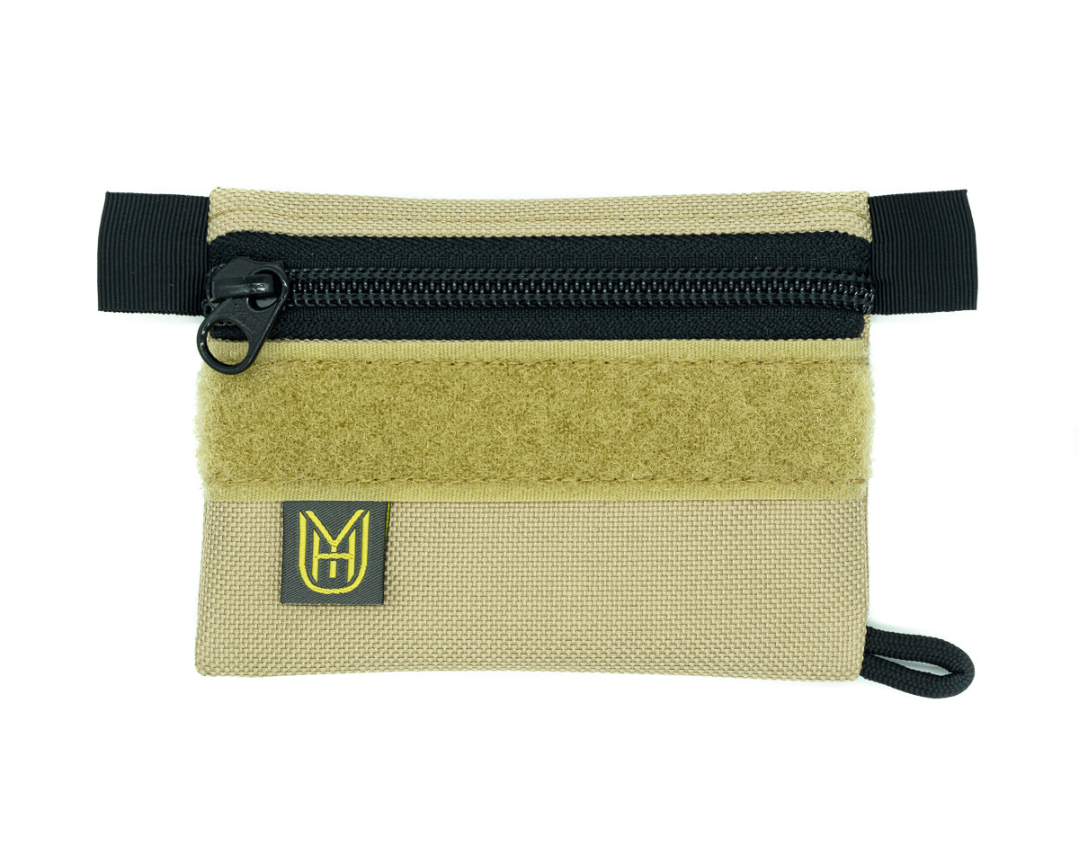 UYH - Khaki Slim Wallet w/Velcro