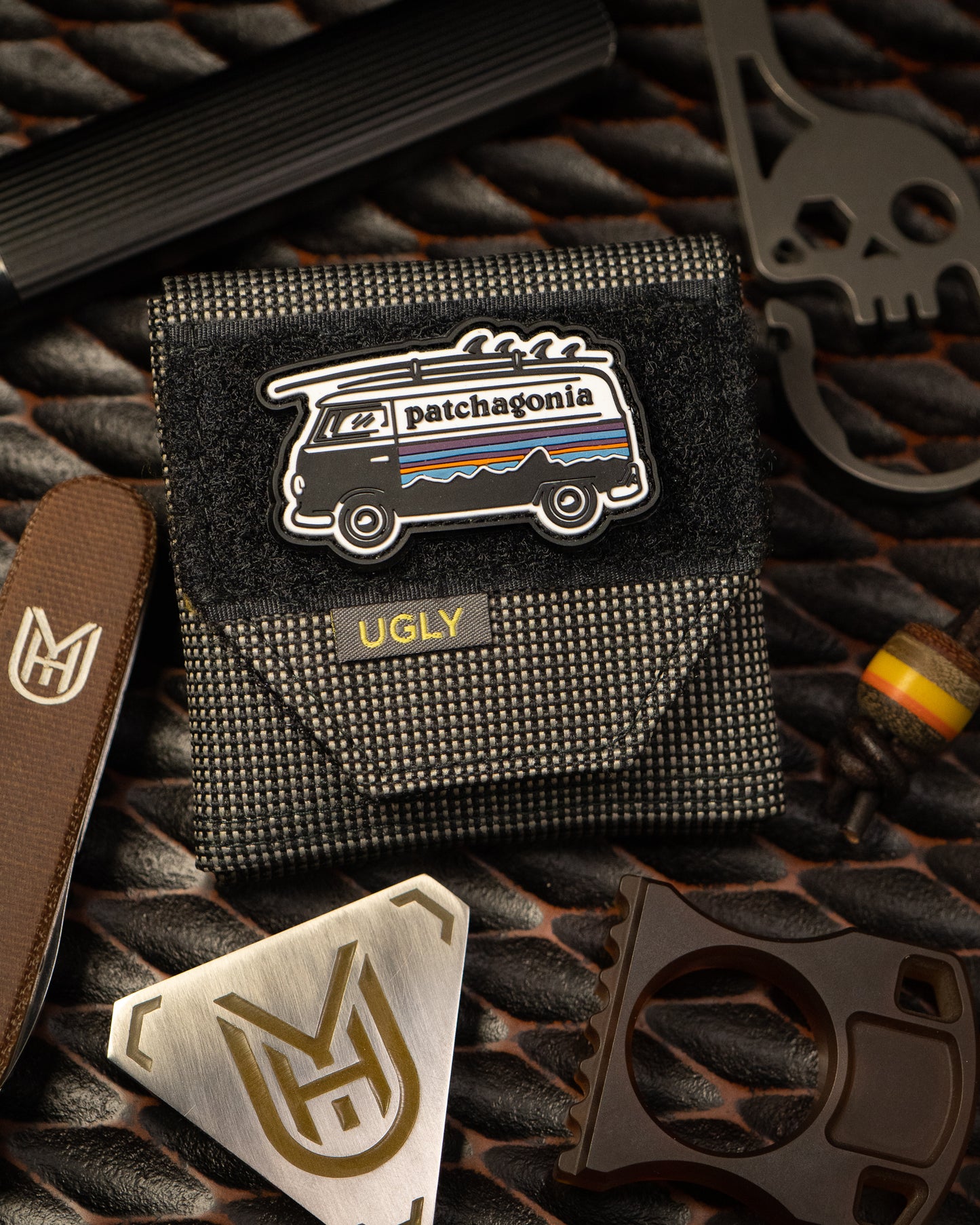 UYH - Birdseye Brown "33" Pouch