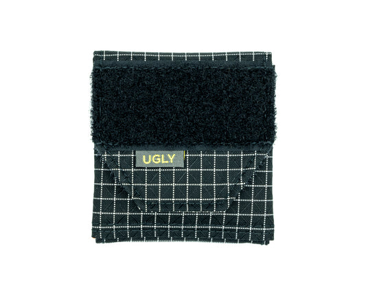 UYH - Black Gridstop "33" Pouch