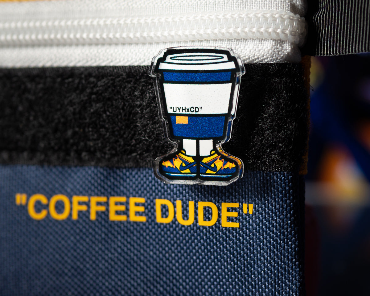 UYH.EDC x CD - "COFFEE DUDE" Pouch & Patch Set