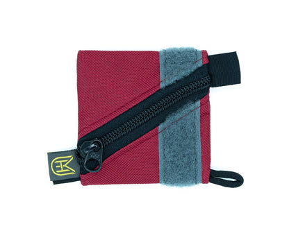 UYH - Burgundy Coin Pouch w/Velcro