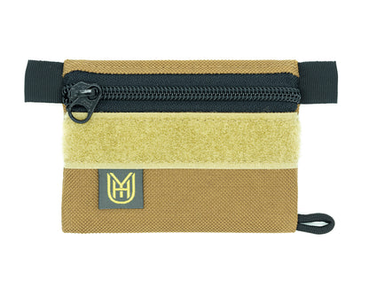 UYH - Mocha Slim Wallet w/Velcro