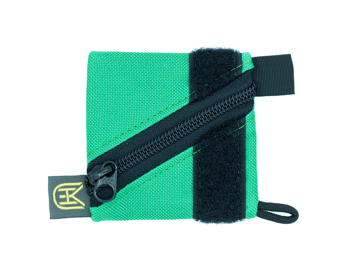 UYH.EDC - Kelly Green Coin Pouch w/Velcro