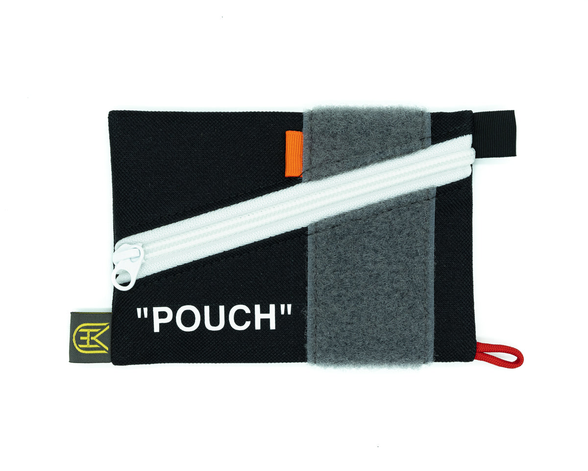 UYH.EDC - OFF WHITE Large Pouch w/Velcro