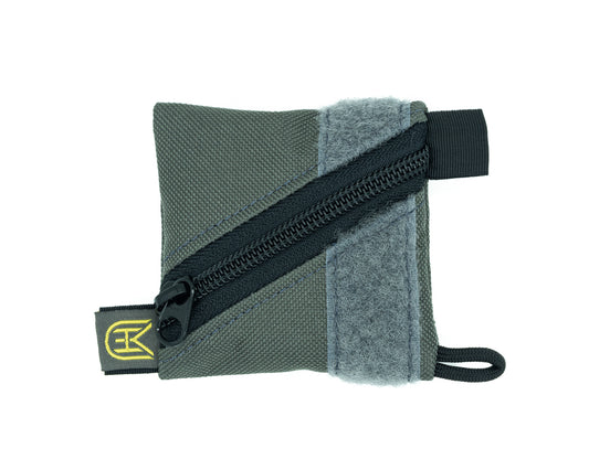 UYH.EDC - Charcoal Coin Pouch w/Velcro